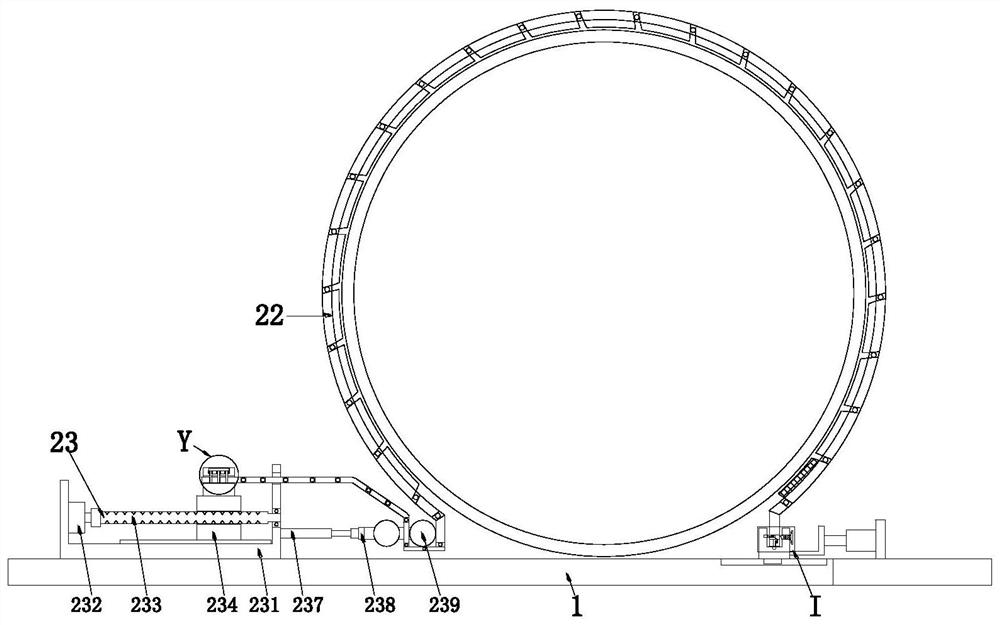 An auxiliary pipeline connection fixing fixture for pipeline construction