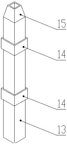 Combined stacking frame for forklift gearbox transport