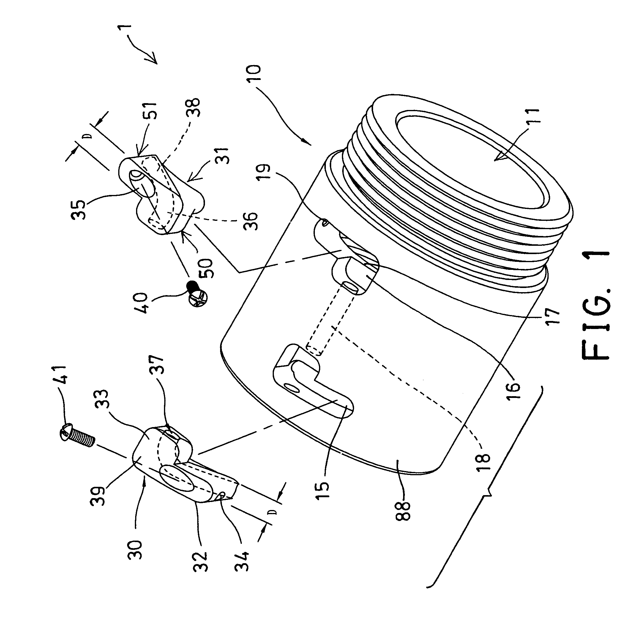 Ball screw device having deflecting member background of the invention