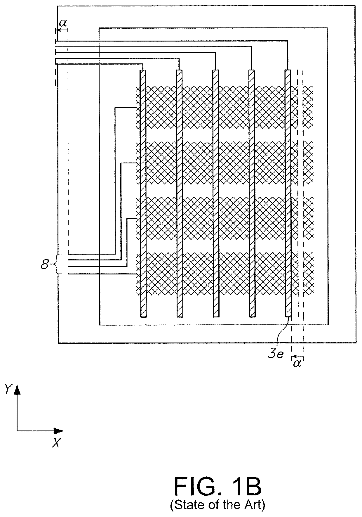 Capacitive sensor element and method for the production thereof