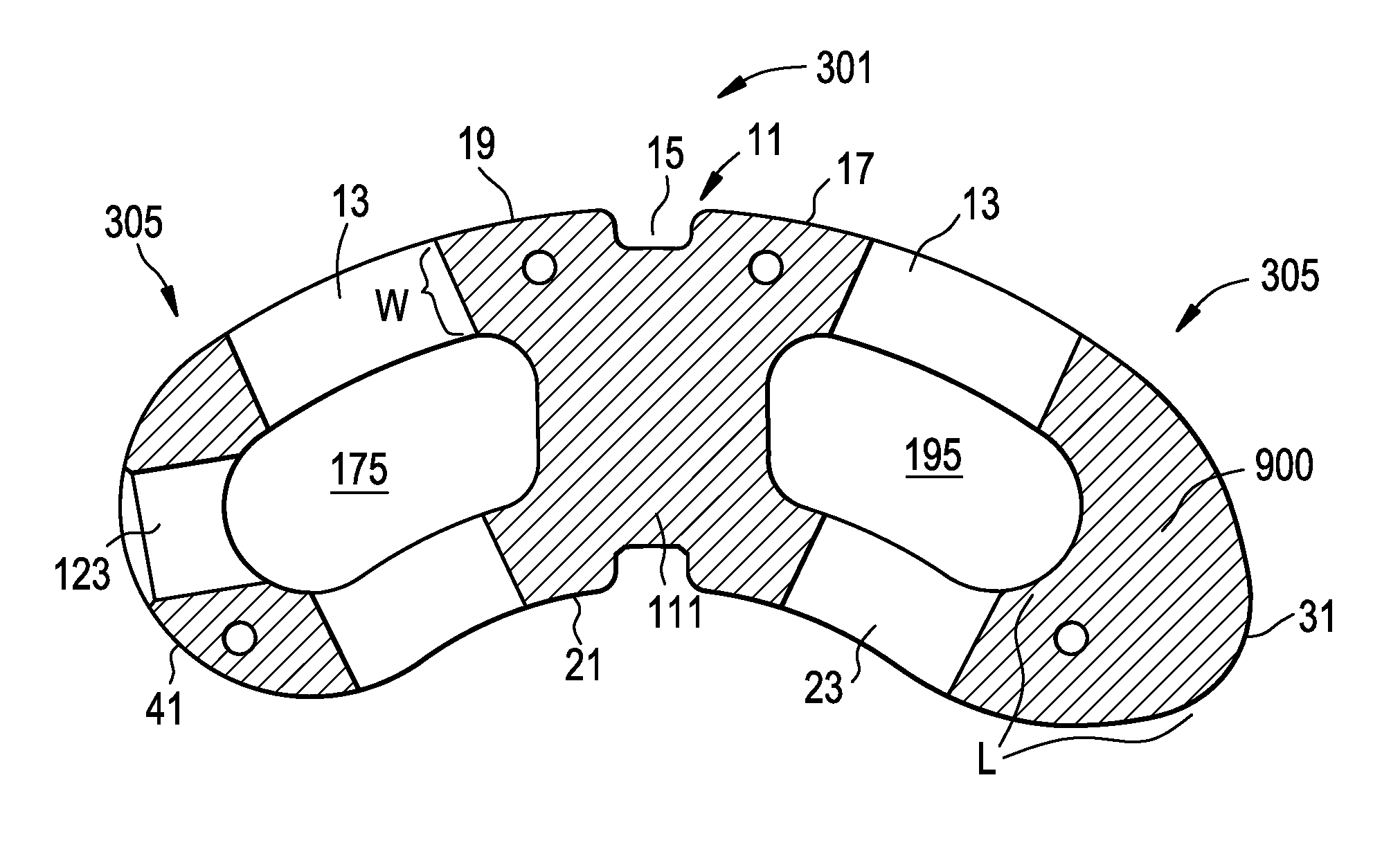 Angled Bullet-Nose Banana Cage