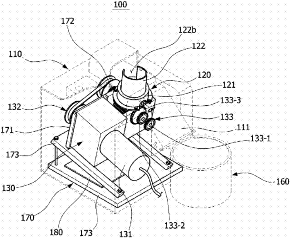 Device for automatically separating and recollecting syringe needle