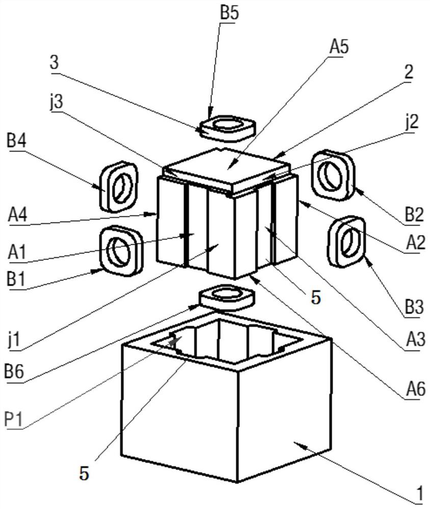 A special-shaped cavity three-mode resonant structure and a filter containing the resonant structure