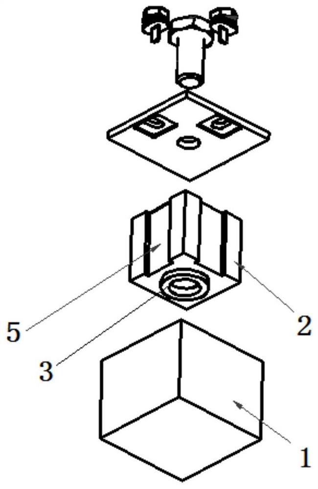 A special-shaped cavity three-mode resonant structure and a filter containing the resonant structure