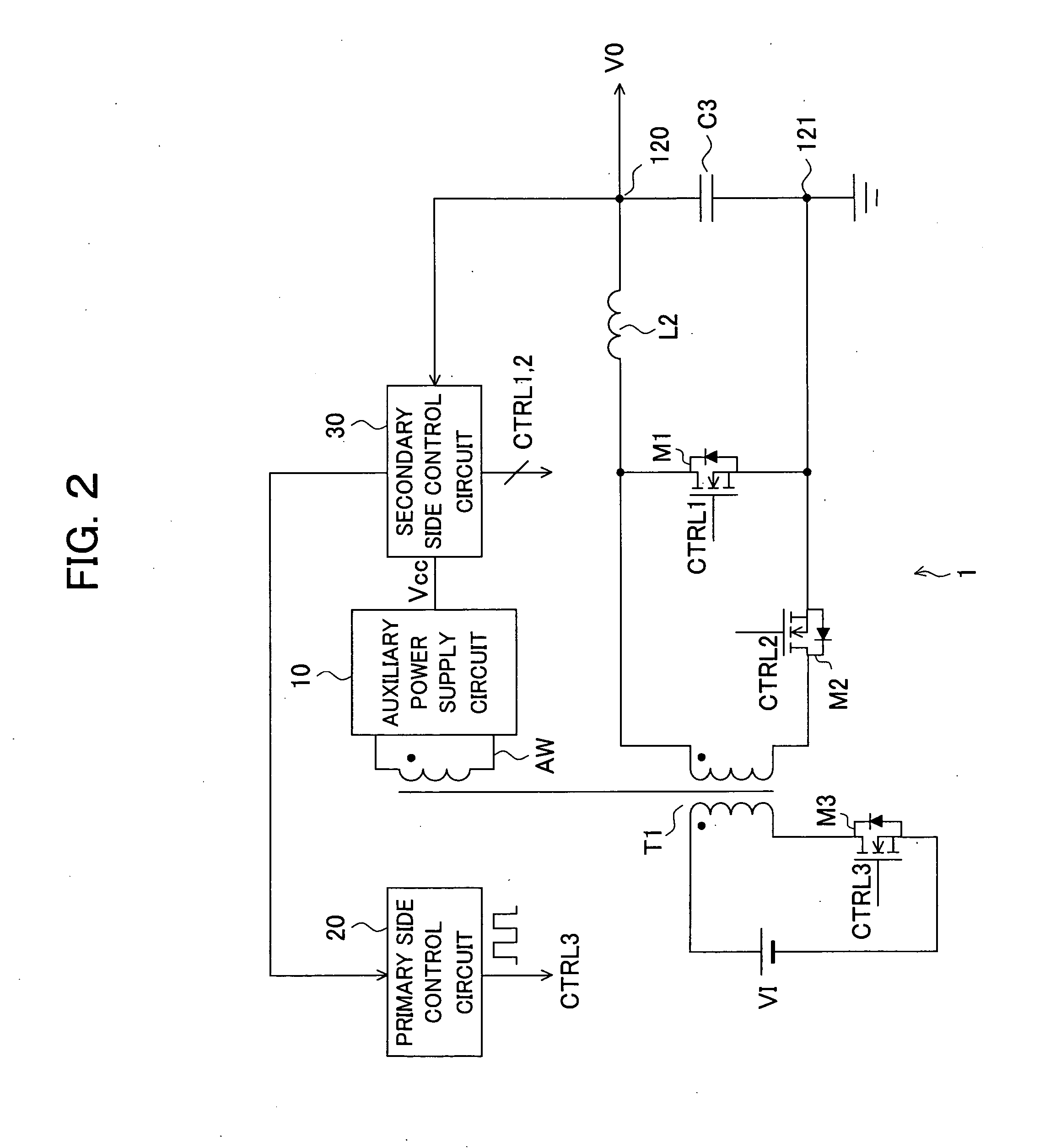 Voltage conversion circuit and switching power supply device