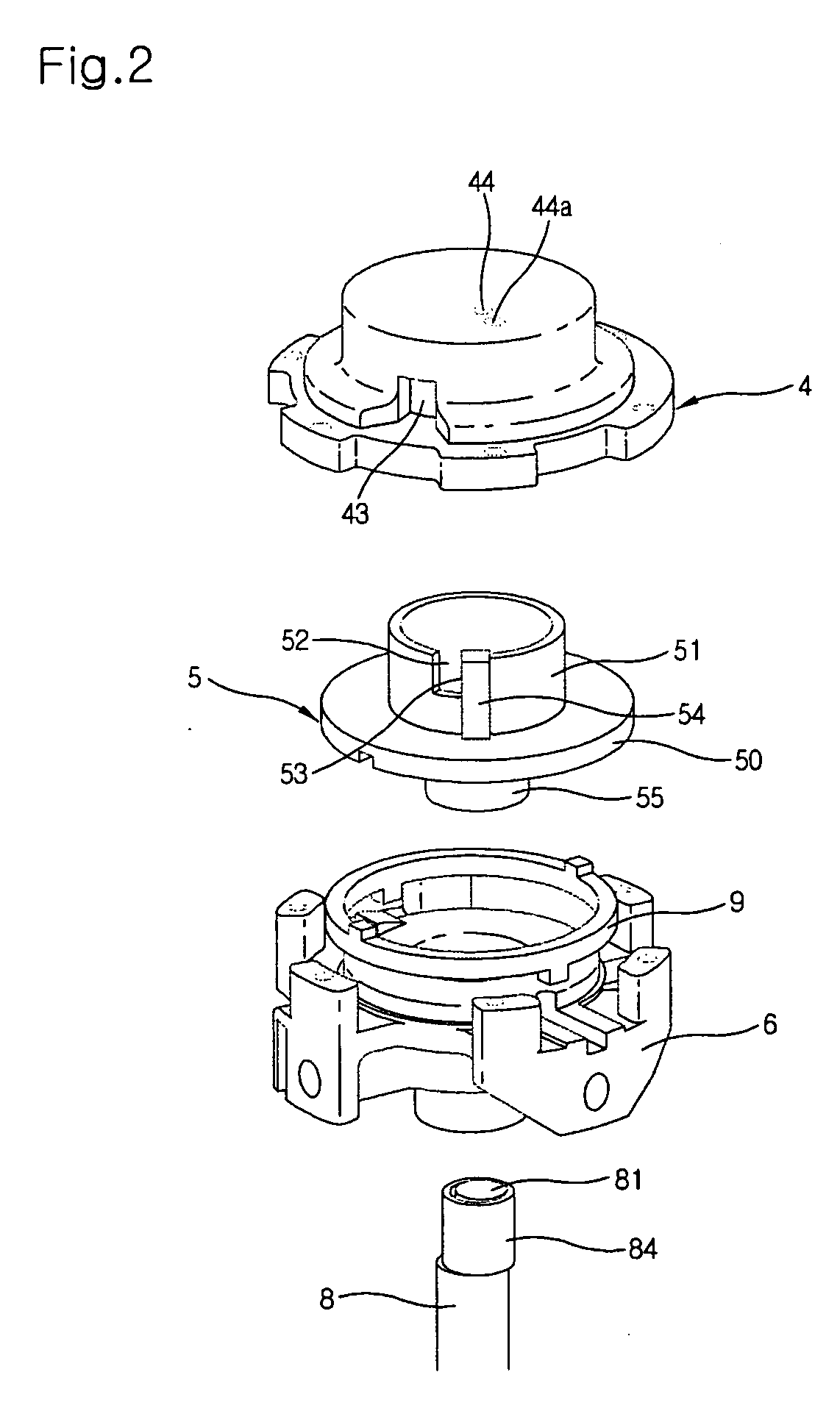 Variable capacity type orbiting vane compressor