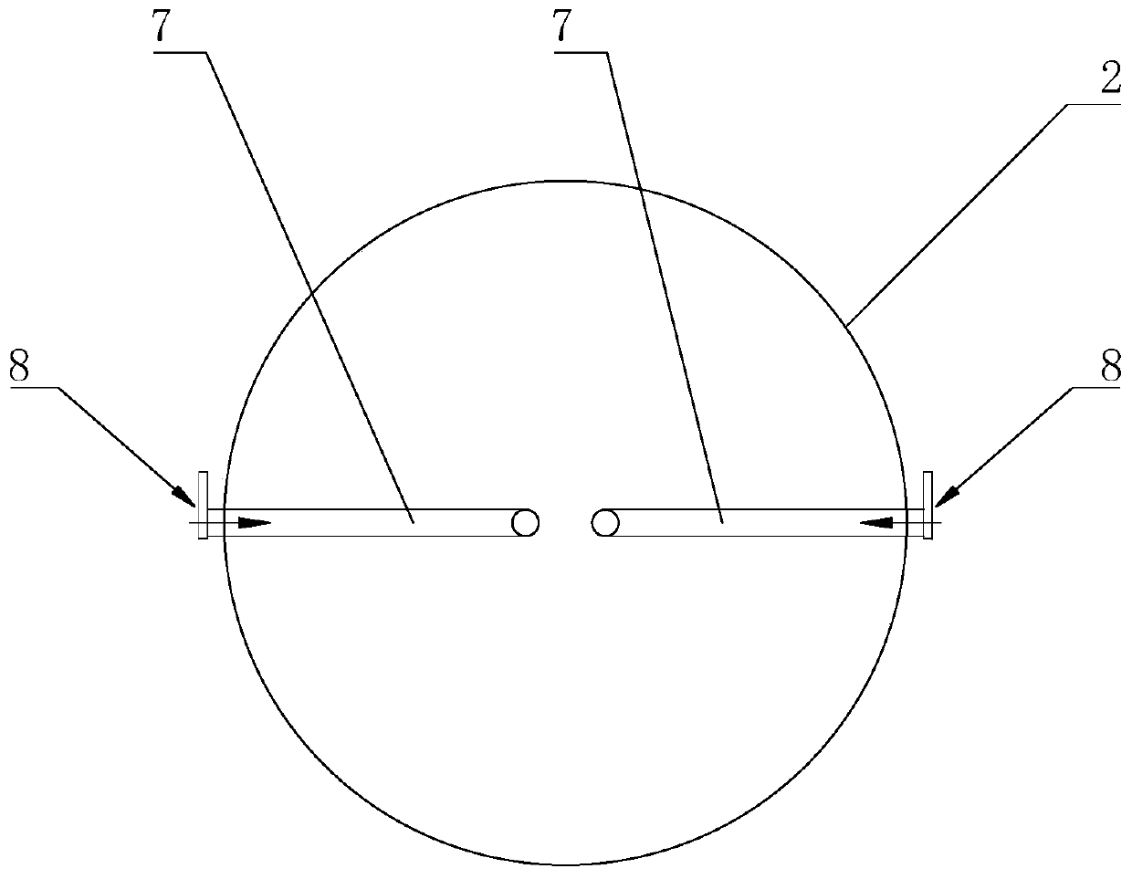 An enclosed ground flare