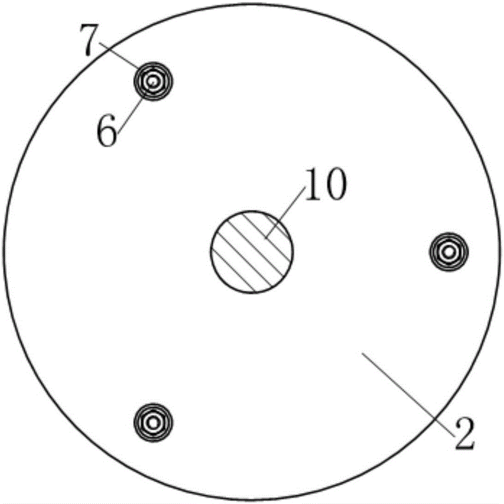 Pull rod guide type spring damper