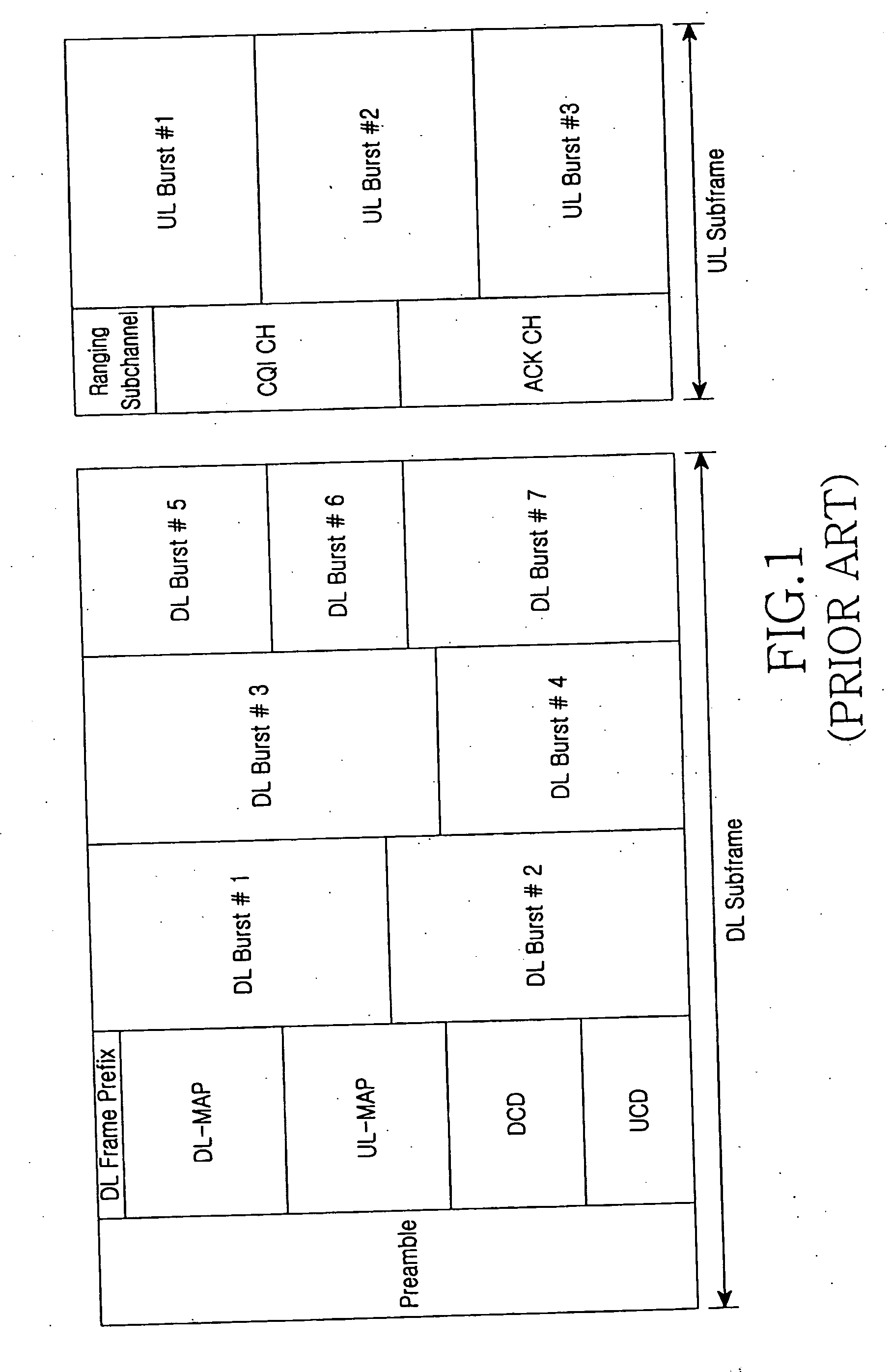 Method for generating a frame in an orthogonal frequency division multiple access communication system