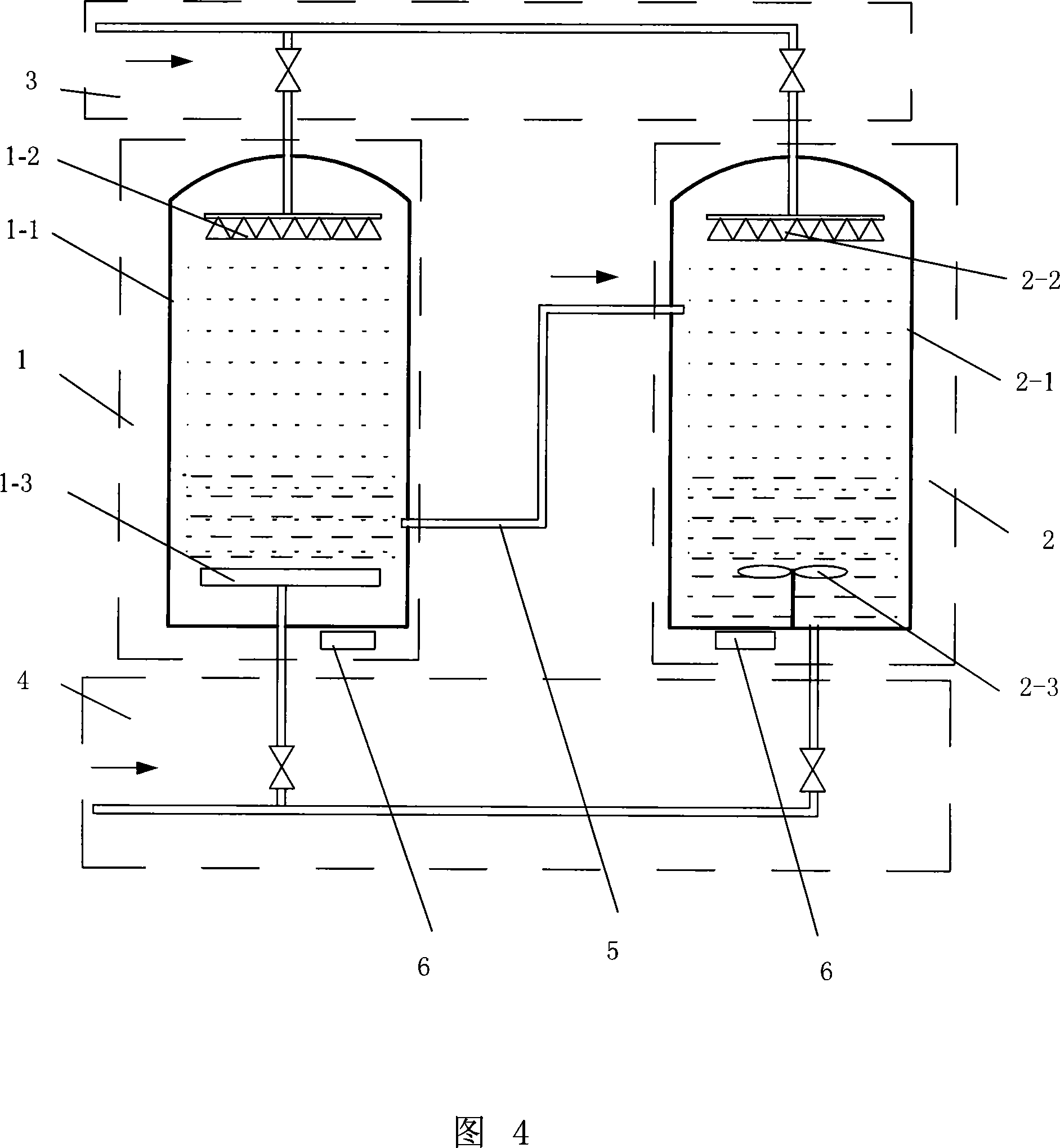 Two-stage series reactor for synthesis of natural gas hydrates