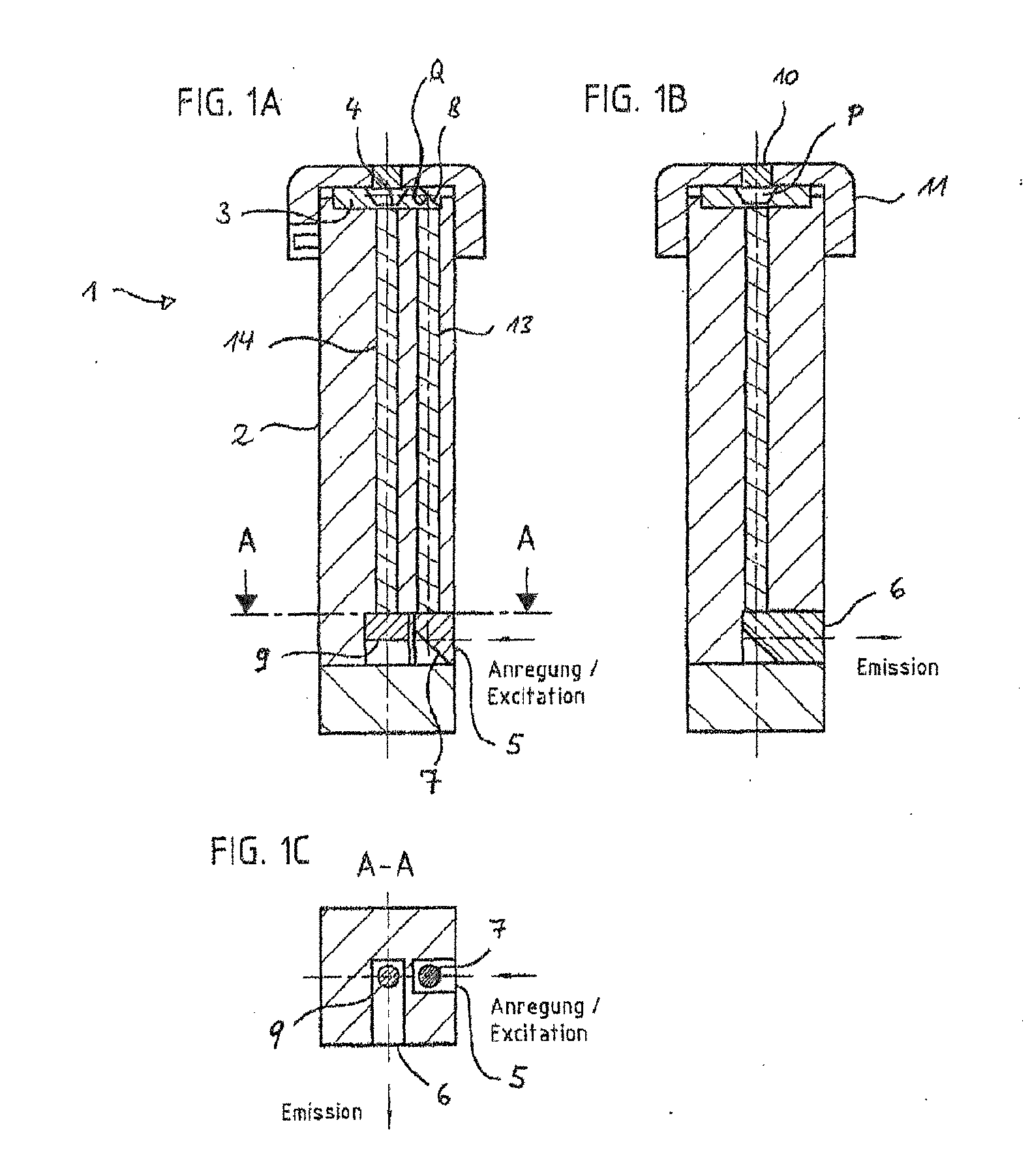 Apparatus for analysing a small amount of liquid