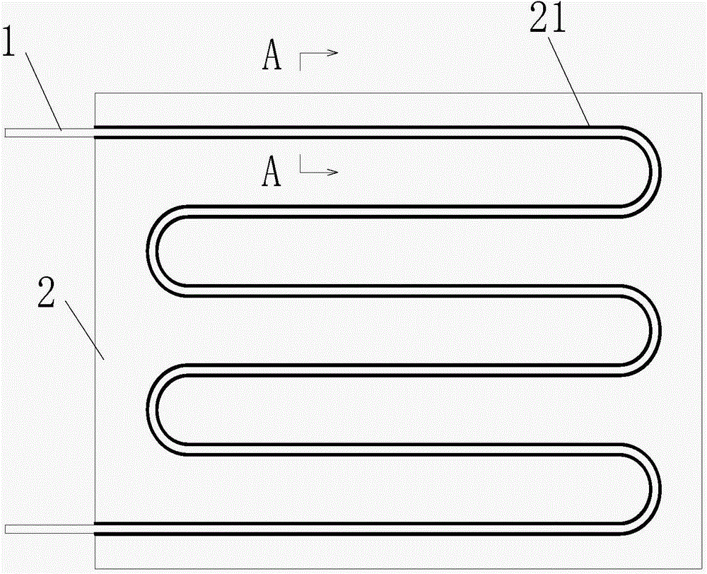 Plate-pipe composite heat-exchange fin and manufacturing method thereof