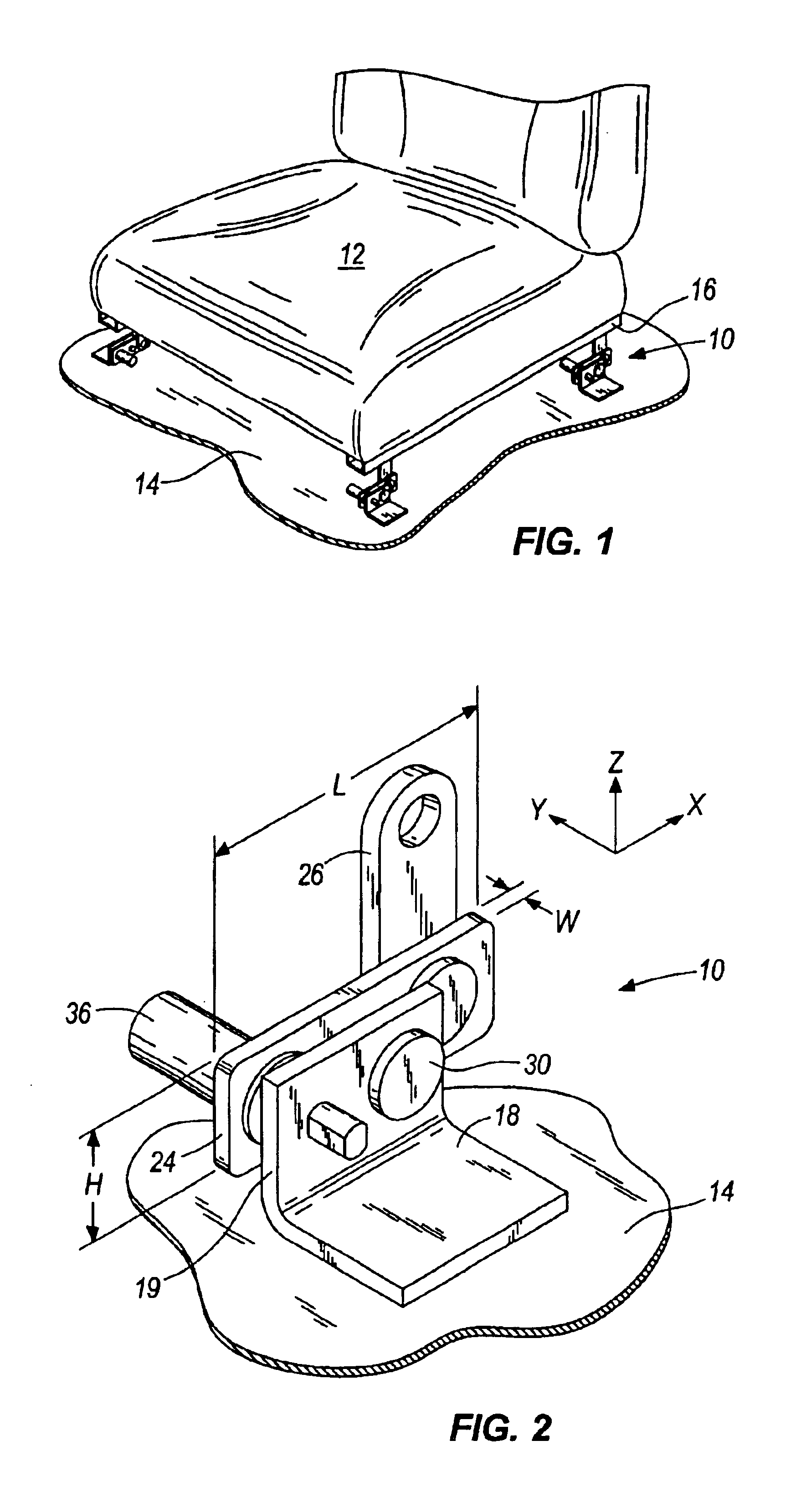 Apparatus and method for measuring the weight of an occupant in a vehicle