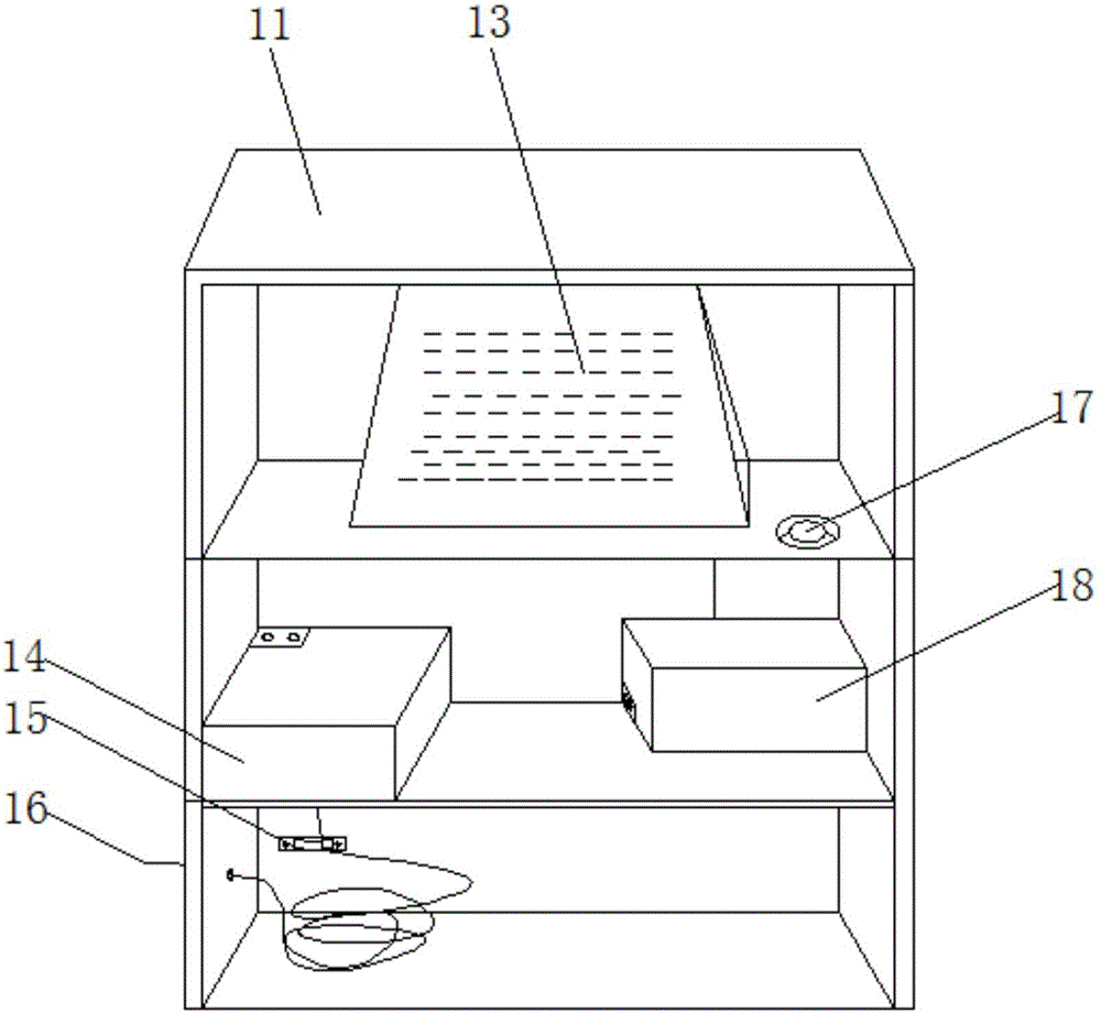 Heating electric furnace with medium-frequency control touch screen