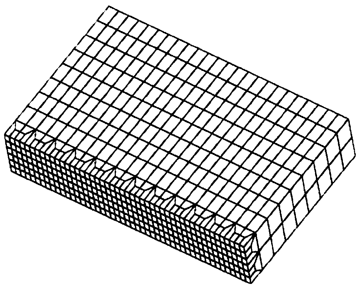 Method for Establishing Mesh Model of Welded Hybrid Bidirectional Transition Elements