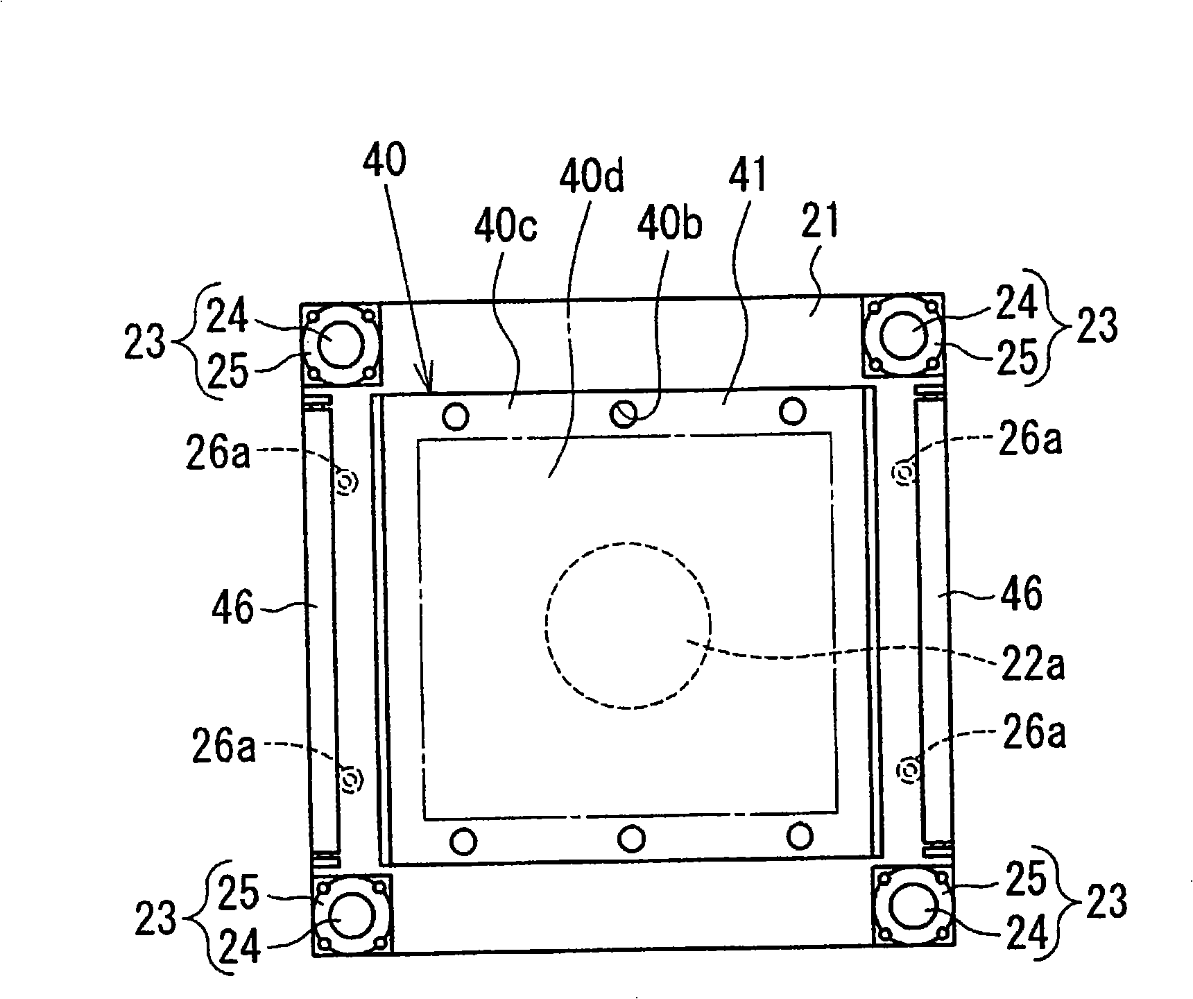 Laminated moulding device and laminated moulding method