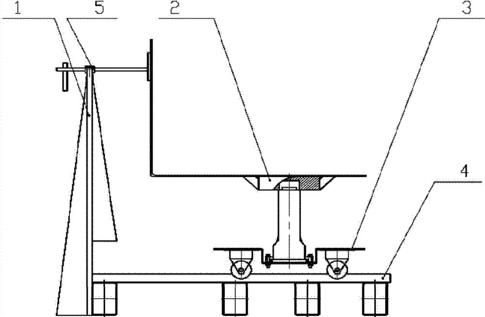 Adjusting tool for assembling fan cabin cover