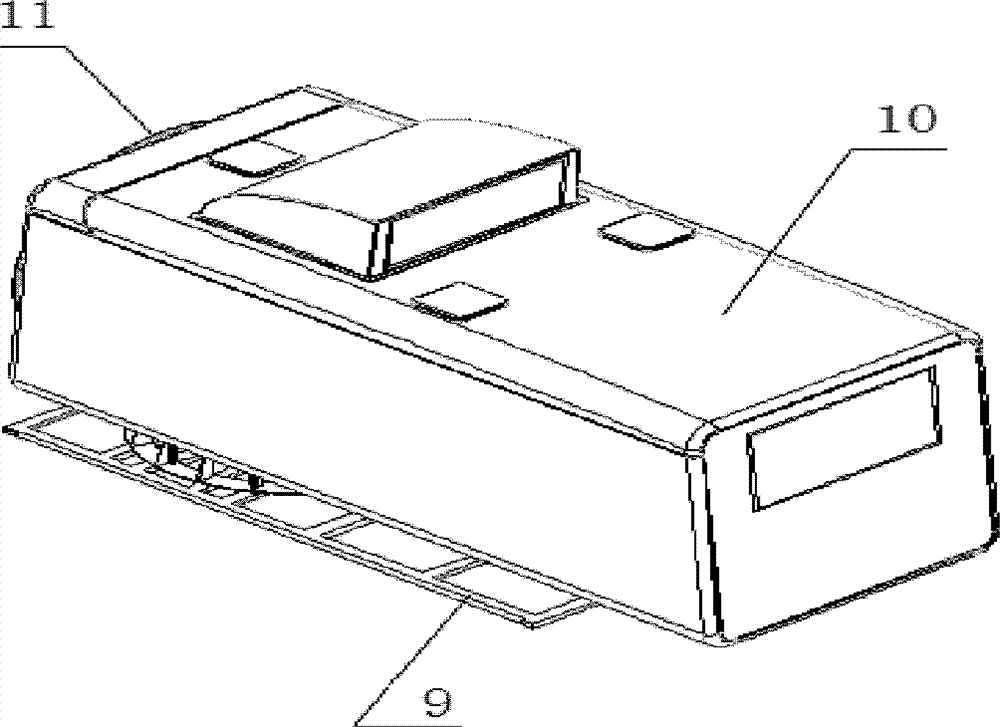 Adjusting tool for assembling fan cabin cover