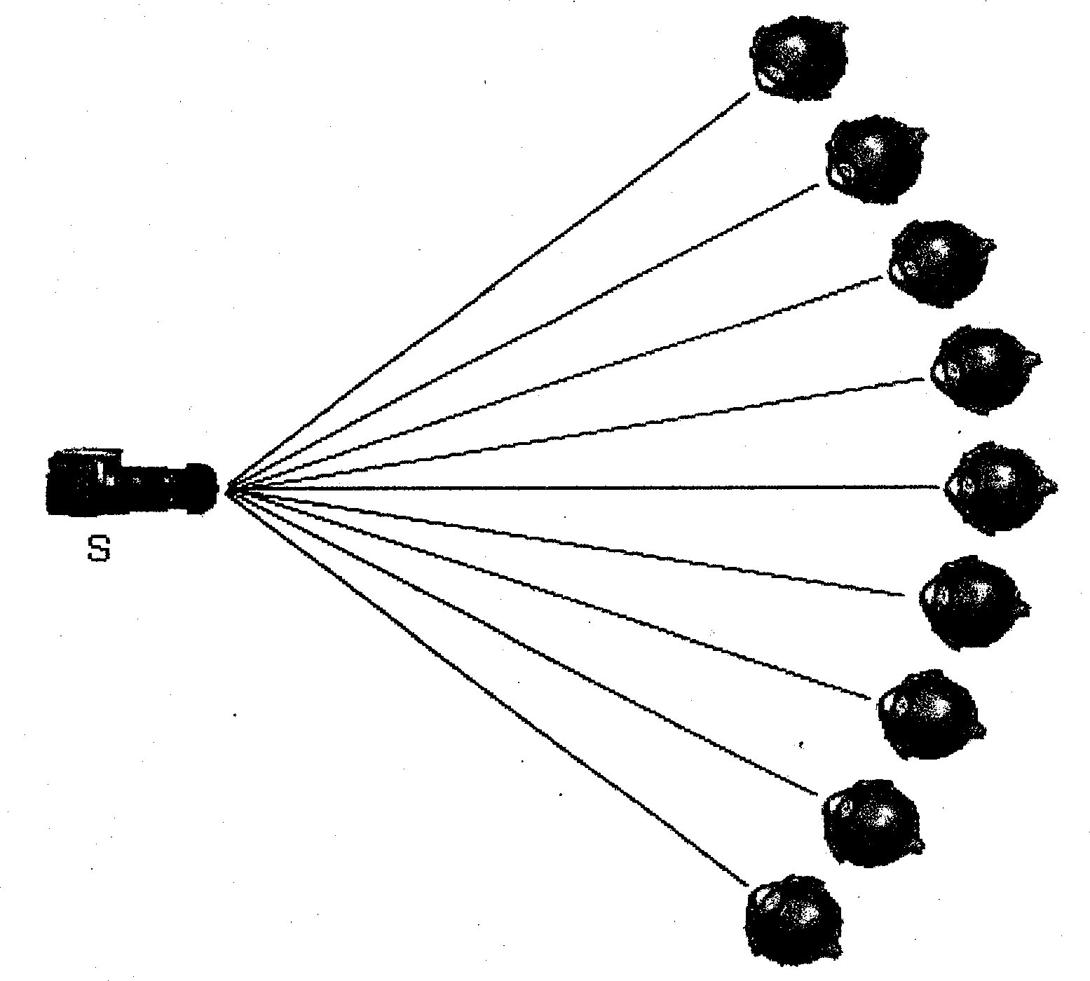 Three-dimensional modeling method for eyeball