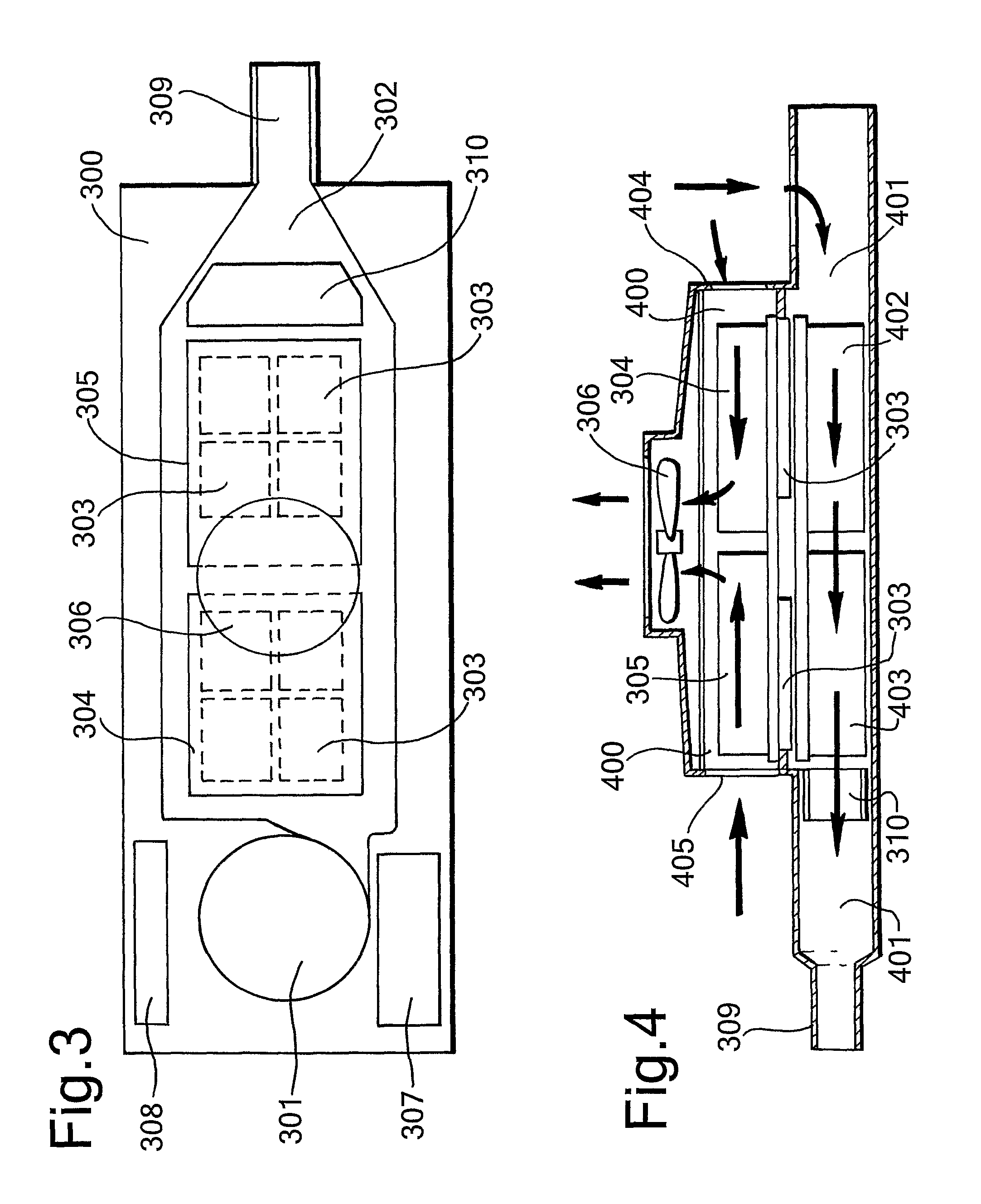 Device for temperature conditioning an air supply