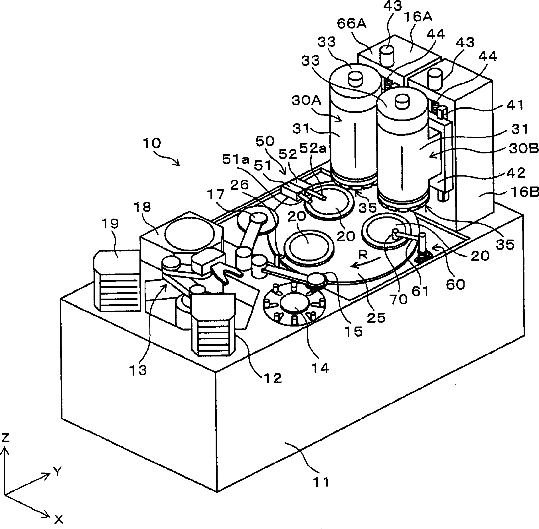 Method for measuring thickness of substrate and equipment for processing substrate