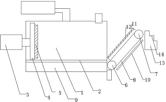 Delivery device capable of reducing damage to biomass particles