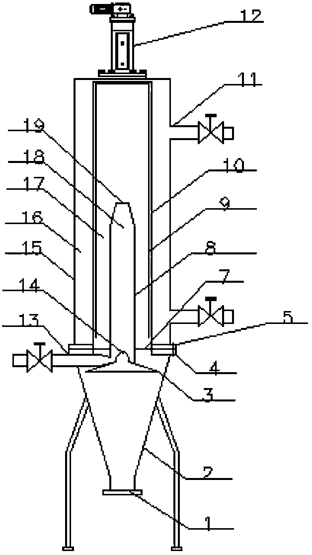 Cyclone separation filter