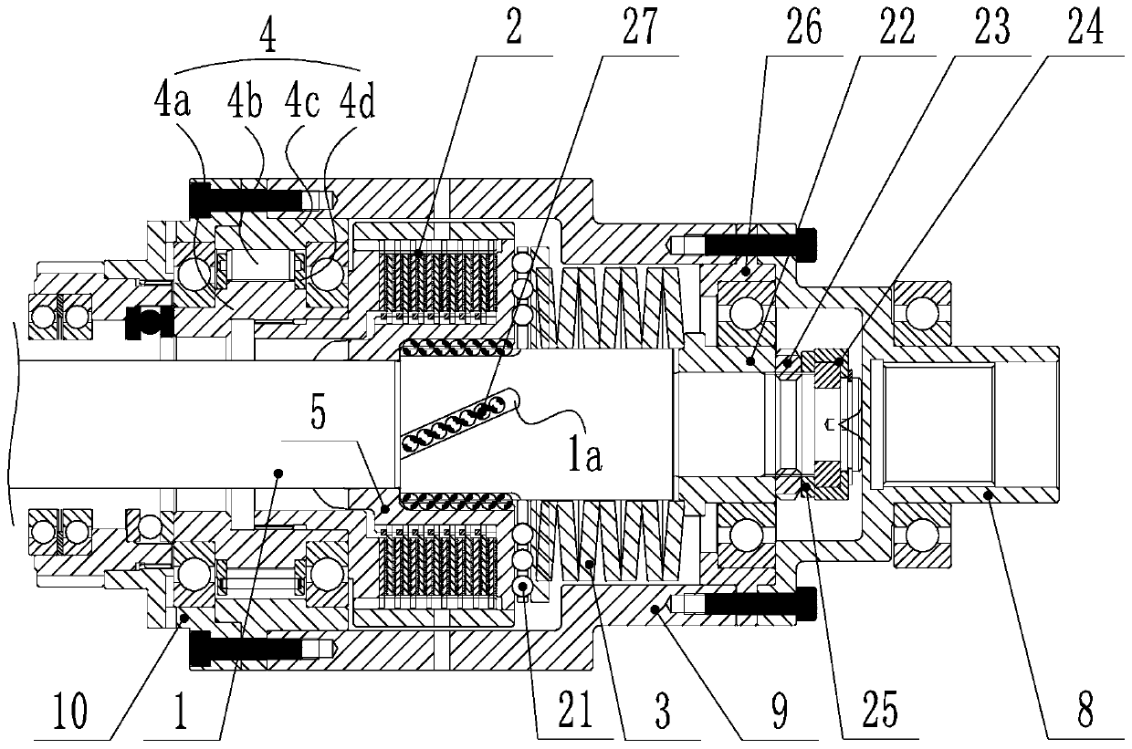 Full-mechanical self-adaptive automatic transmission with reverse gear function