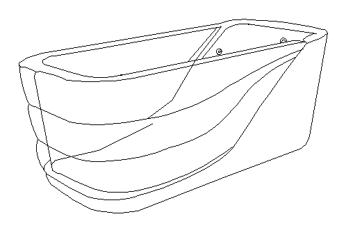 Half-folding air inflation type bathtub