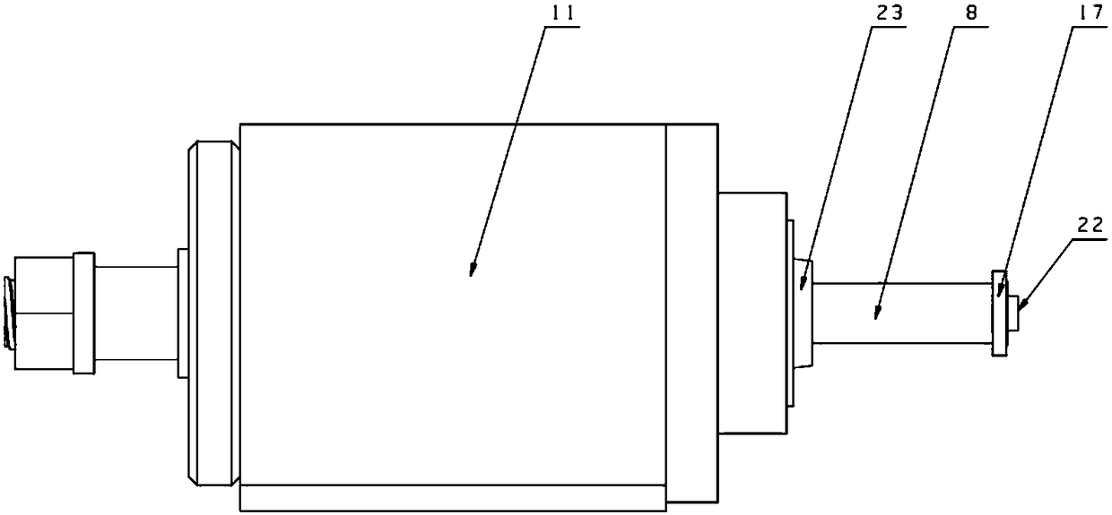 A device for testing the fatigue life of flexible bearings with dynamic loading