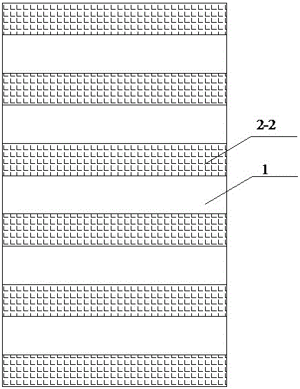 Device and method for reinforcing concrete shear wall by FRP (fiber reinforced plastics)
