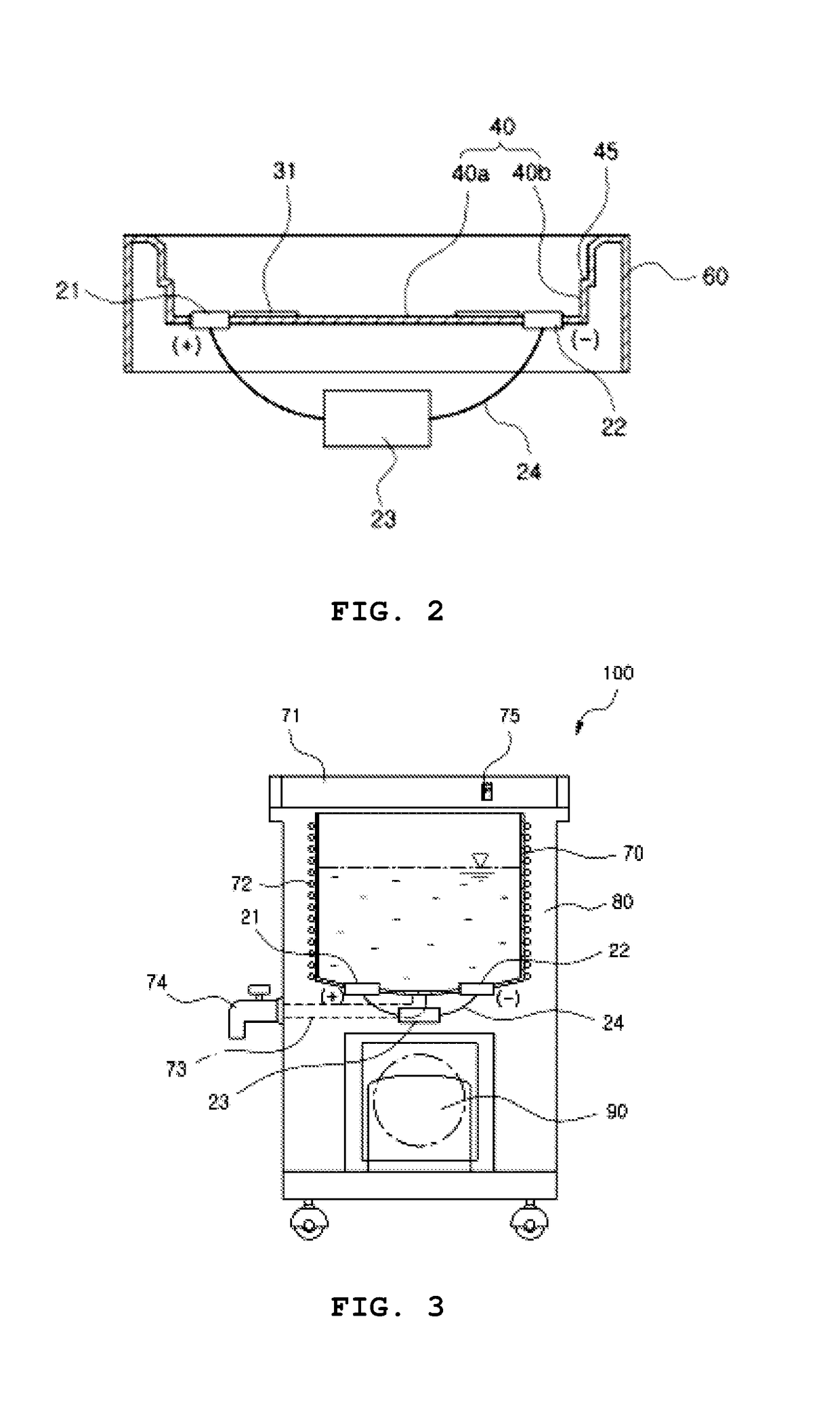 Apparatus for sterilizing food or medical appliance and method of using the apparatus