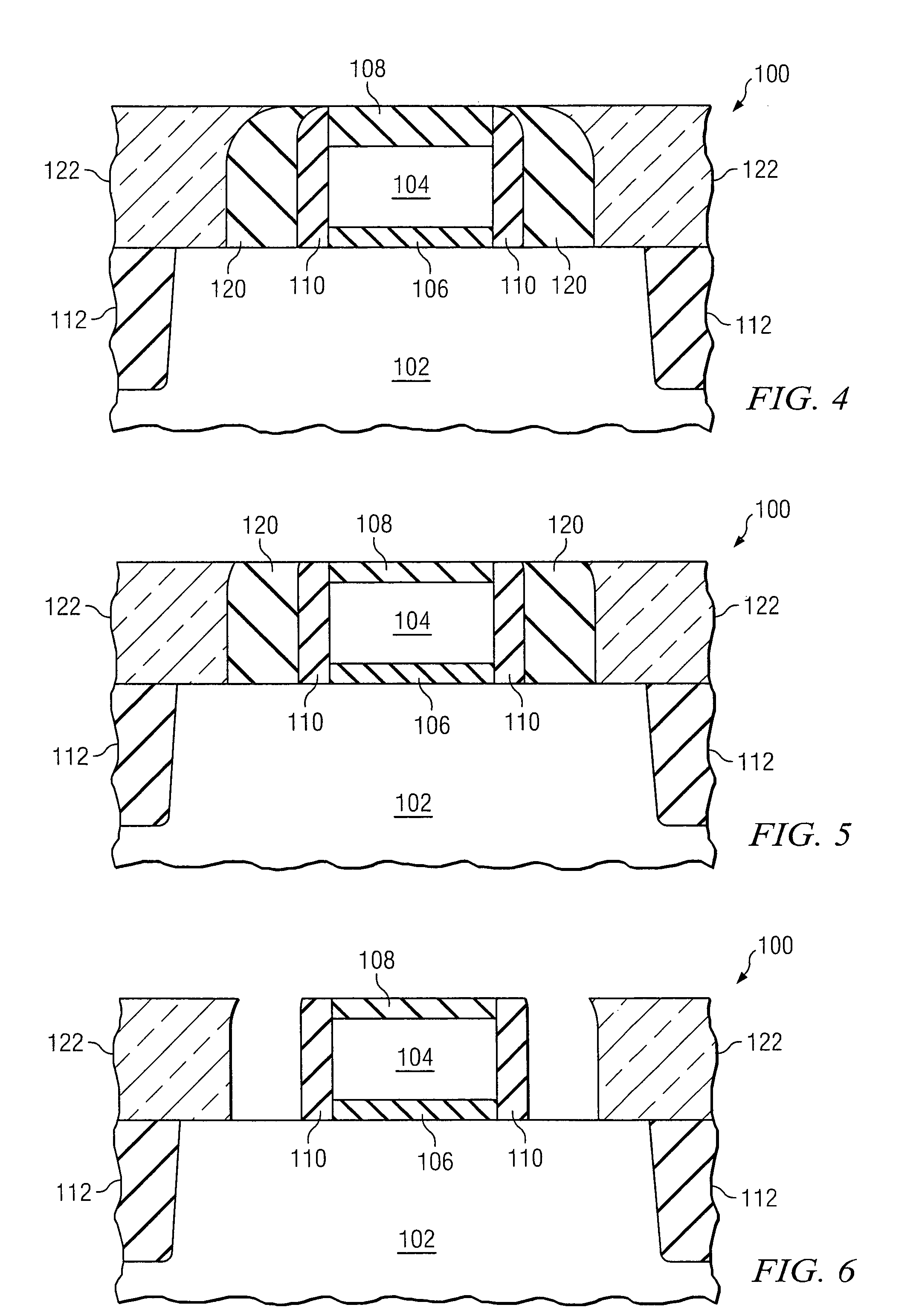 Strained semiconductor device and method of making the same