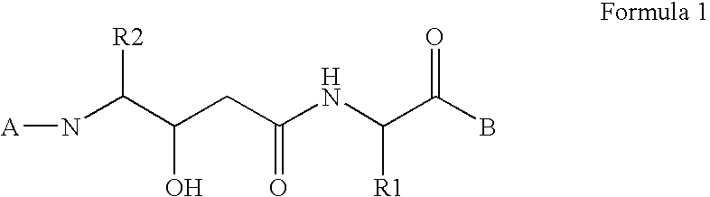 Dipeptide inhibitors of beta-secretase