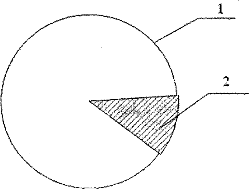 Method for preparing conductive composite atomic oxygen protective coating ITO/MgF2