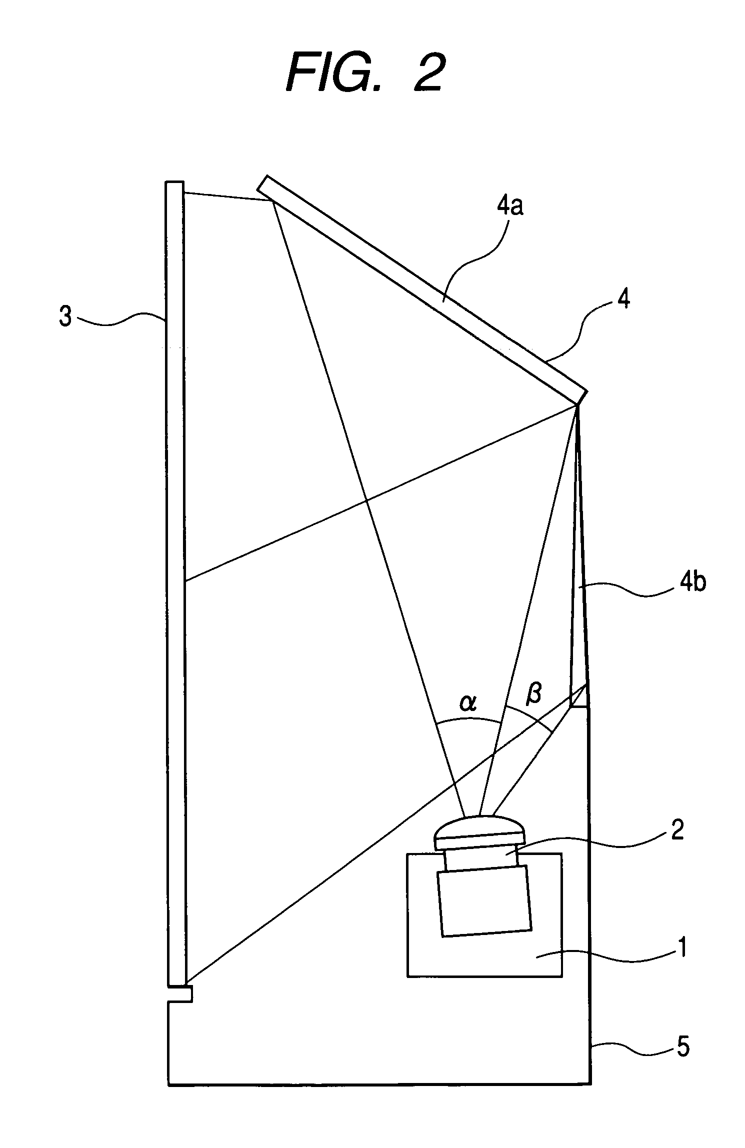 Image display apparatus, and transmissive screen and reflecting mirror used for same