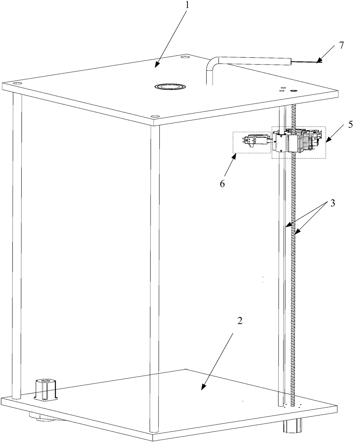 An optical fiber docking device