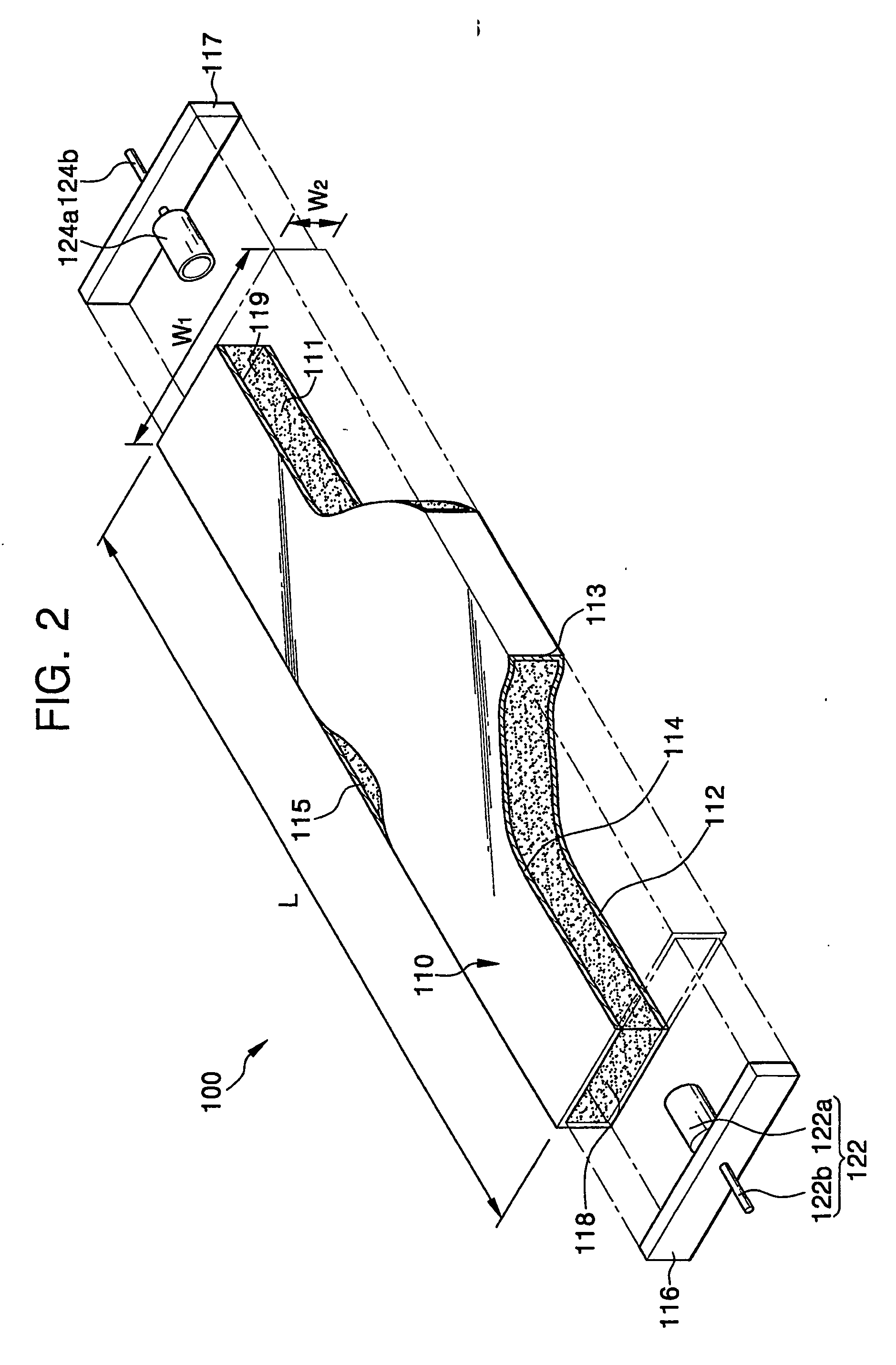 Lamp, backlight assembly and liquid crystal display apparatus having the same