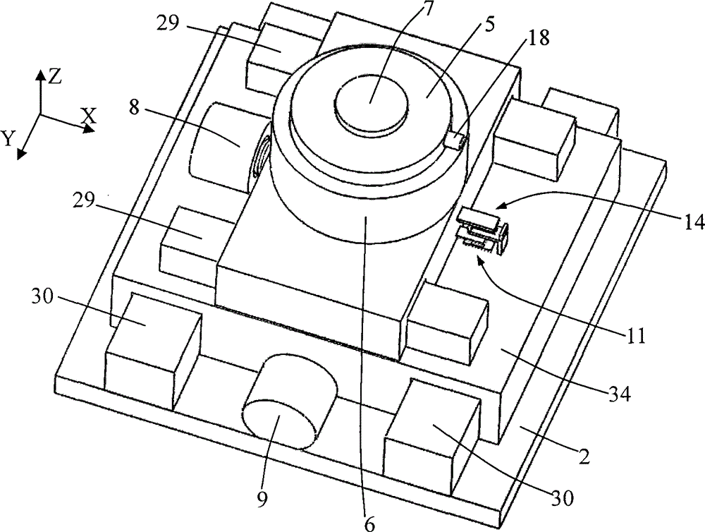 Double-layer orthogonal air floatation decoupling and air floatation ball bearing angular decoupling electromagnetic damping vibration isolator