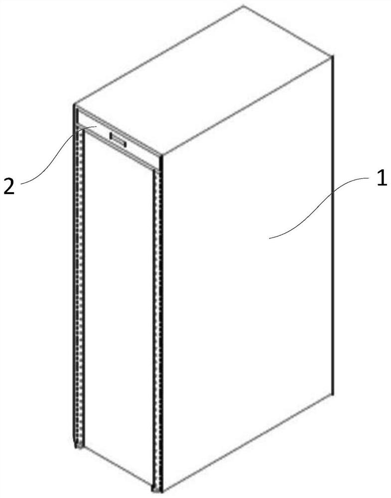 Server auxiliary lifting type cabinet