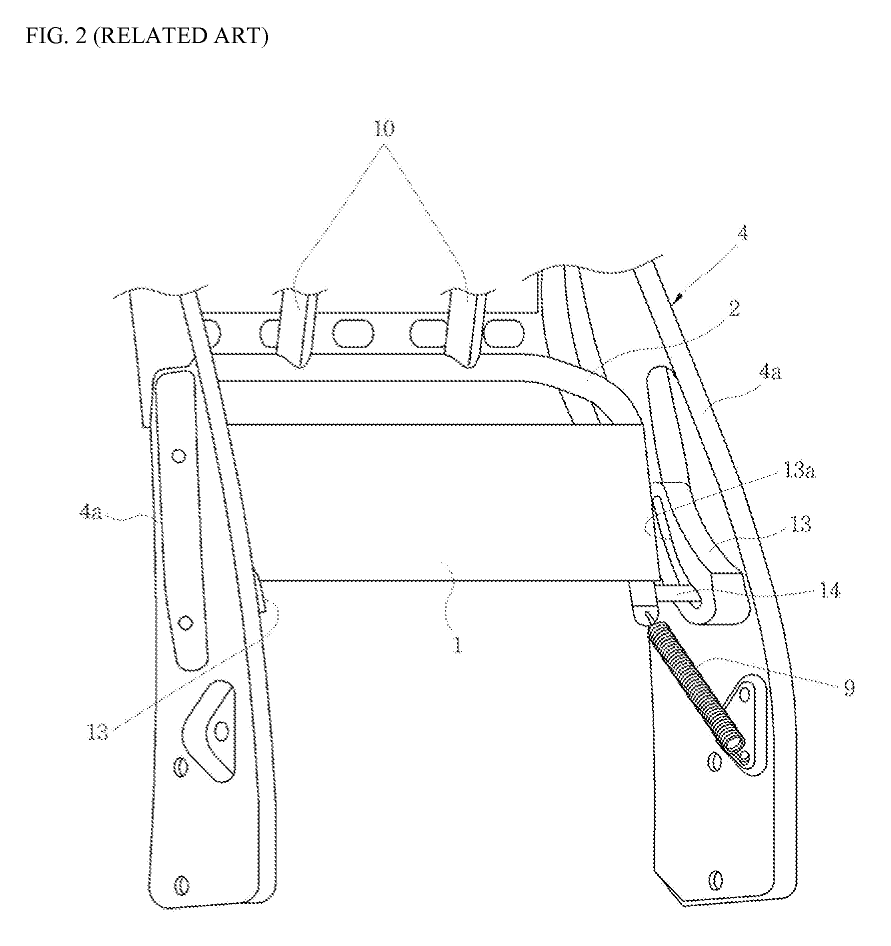 Active headrest apparatus for vehicle seat
