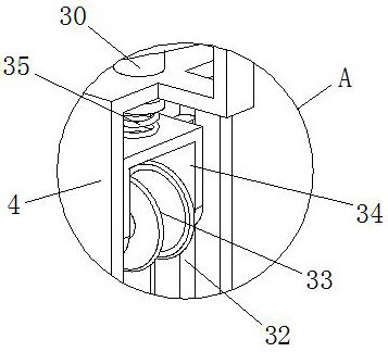 A crane lifting adjustment device