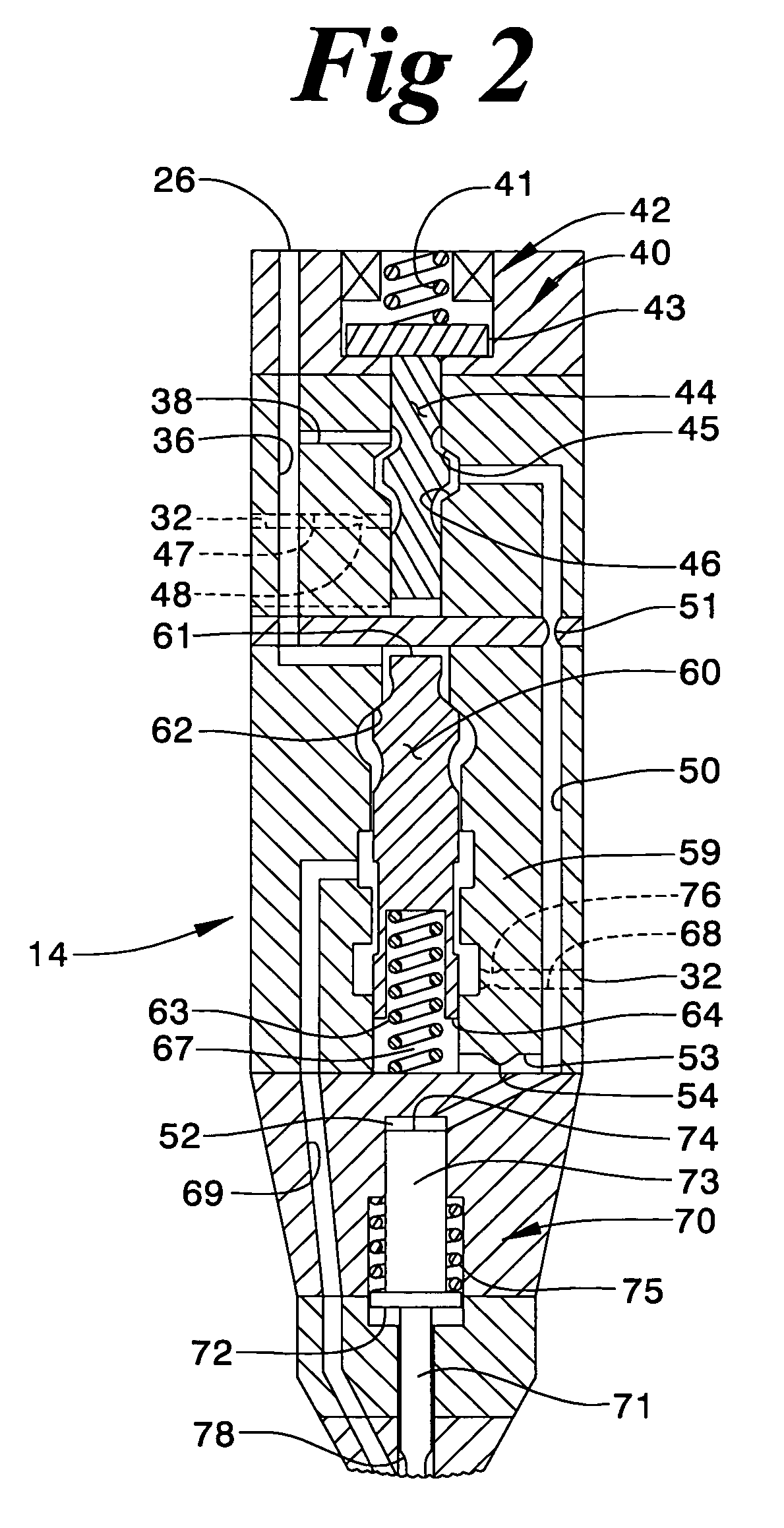 Single fluid injector with rate shaping capability
