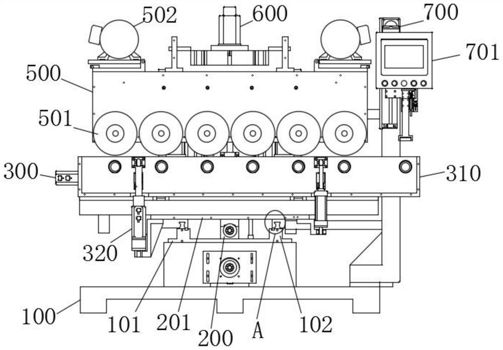 Multi-station polishing machine