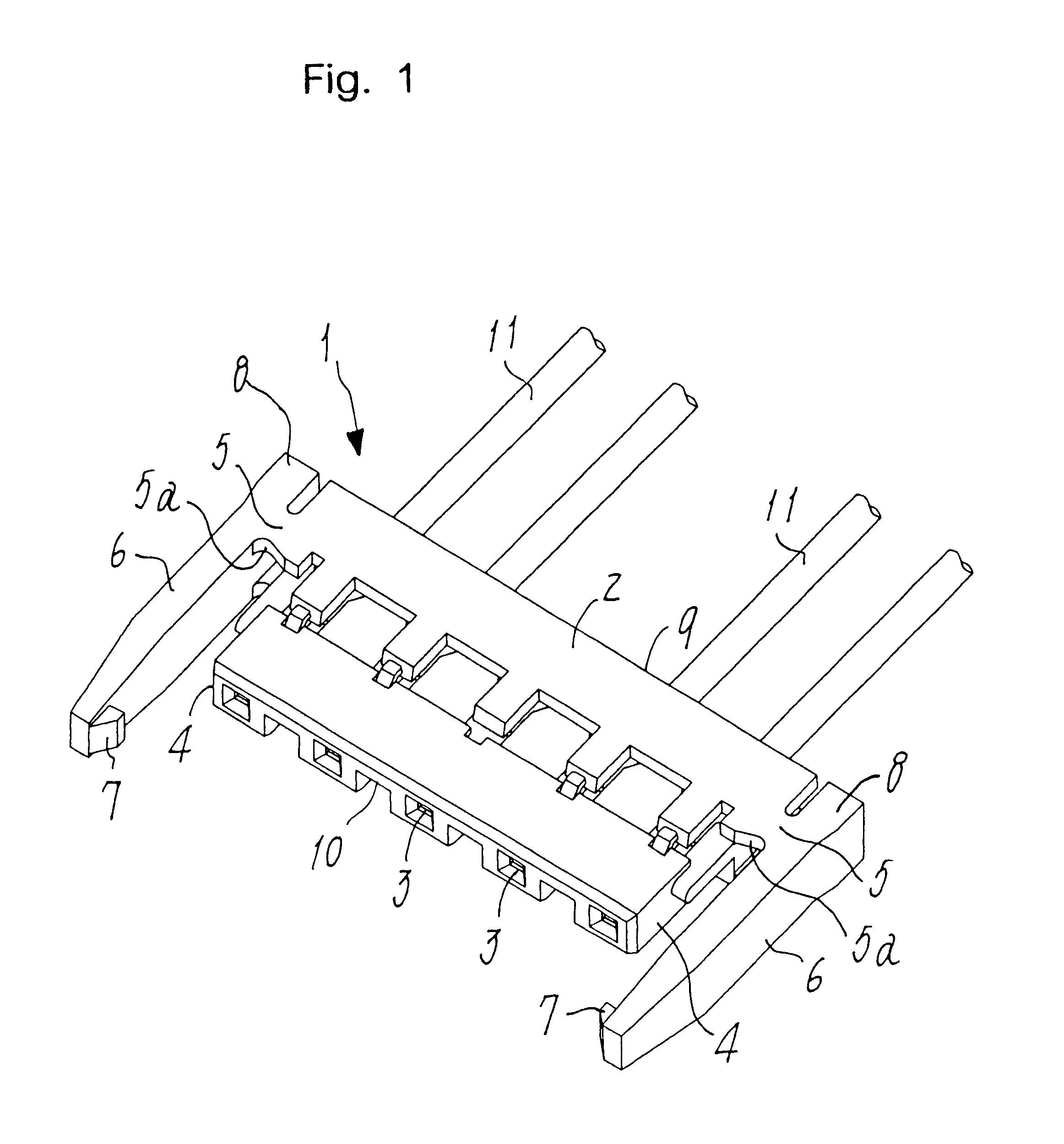 Structure for interlocking connectors
