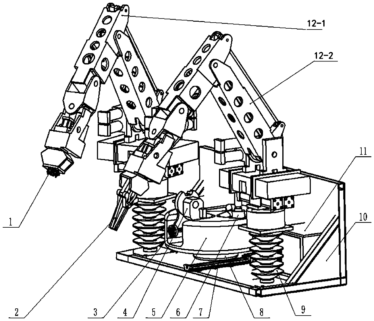 System and method for automatic operational tool replacement of live working robot