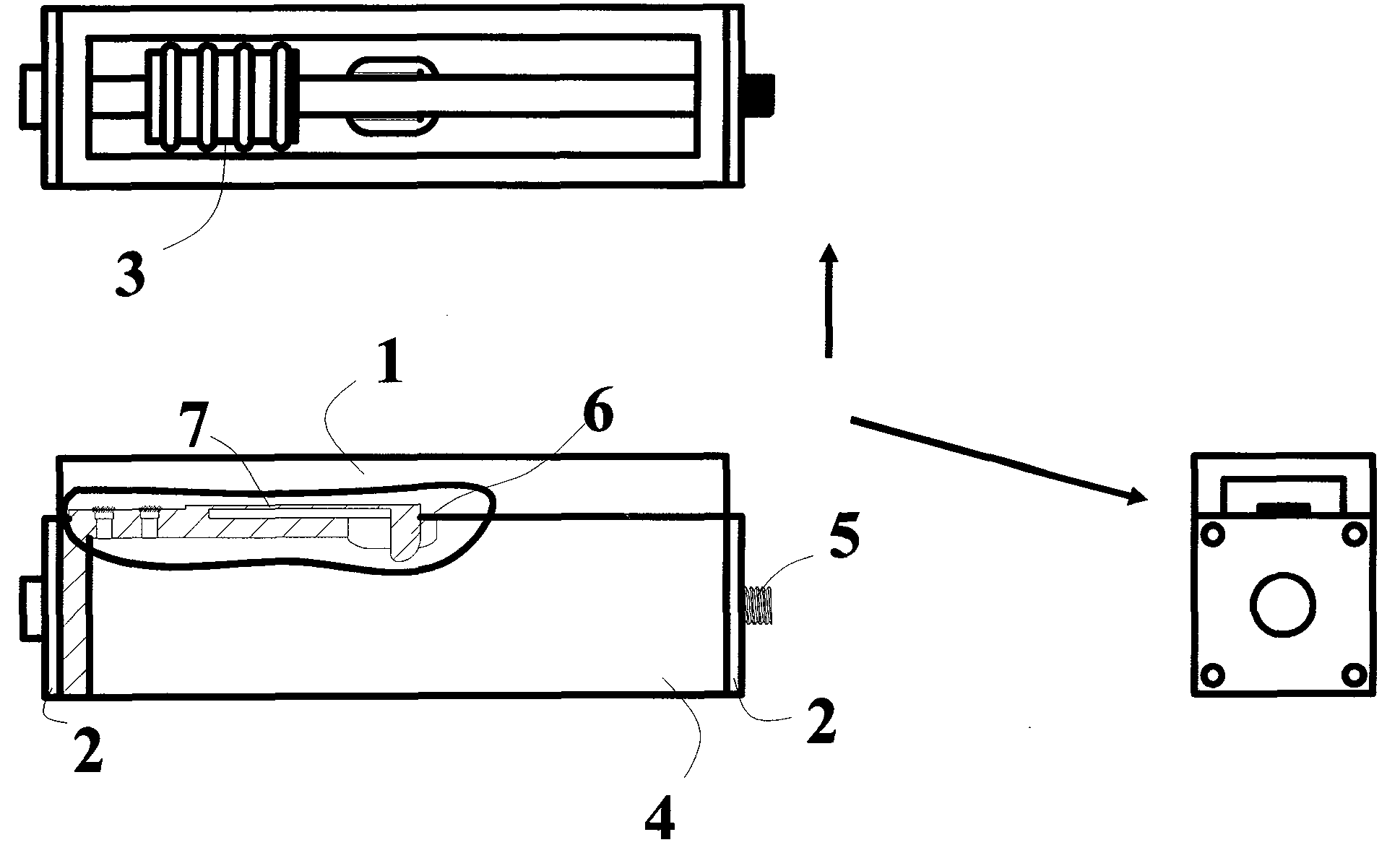 Collision type piezoelectric micro-energy collector