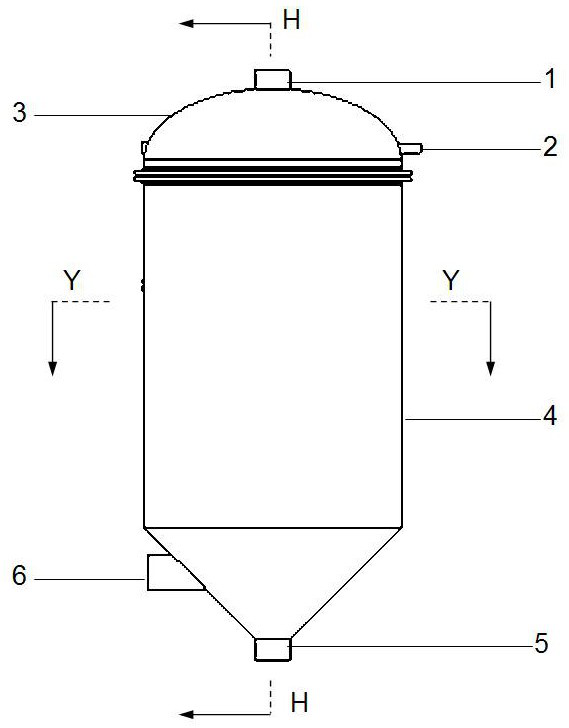 Modular high-temperature gas filter
