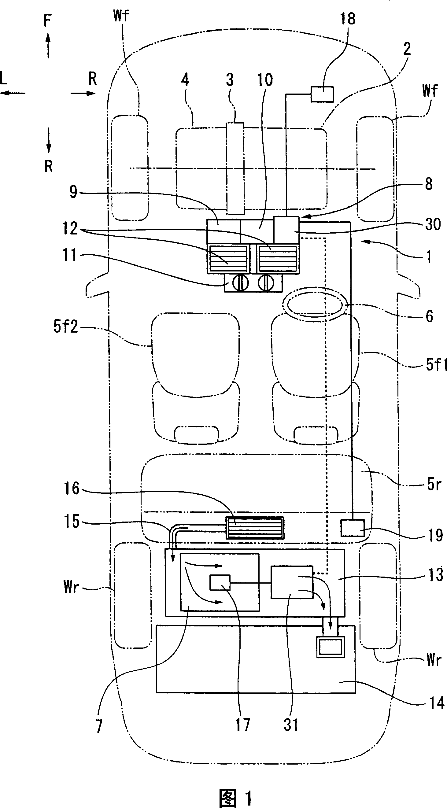 Cooling apparatus and cooling method for electric storage device of electrically powered vehicle