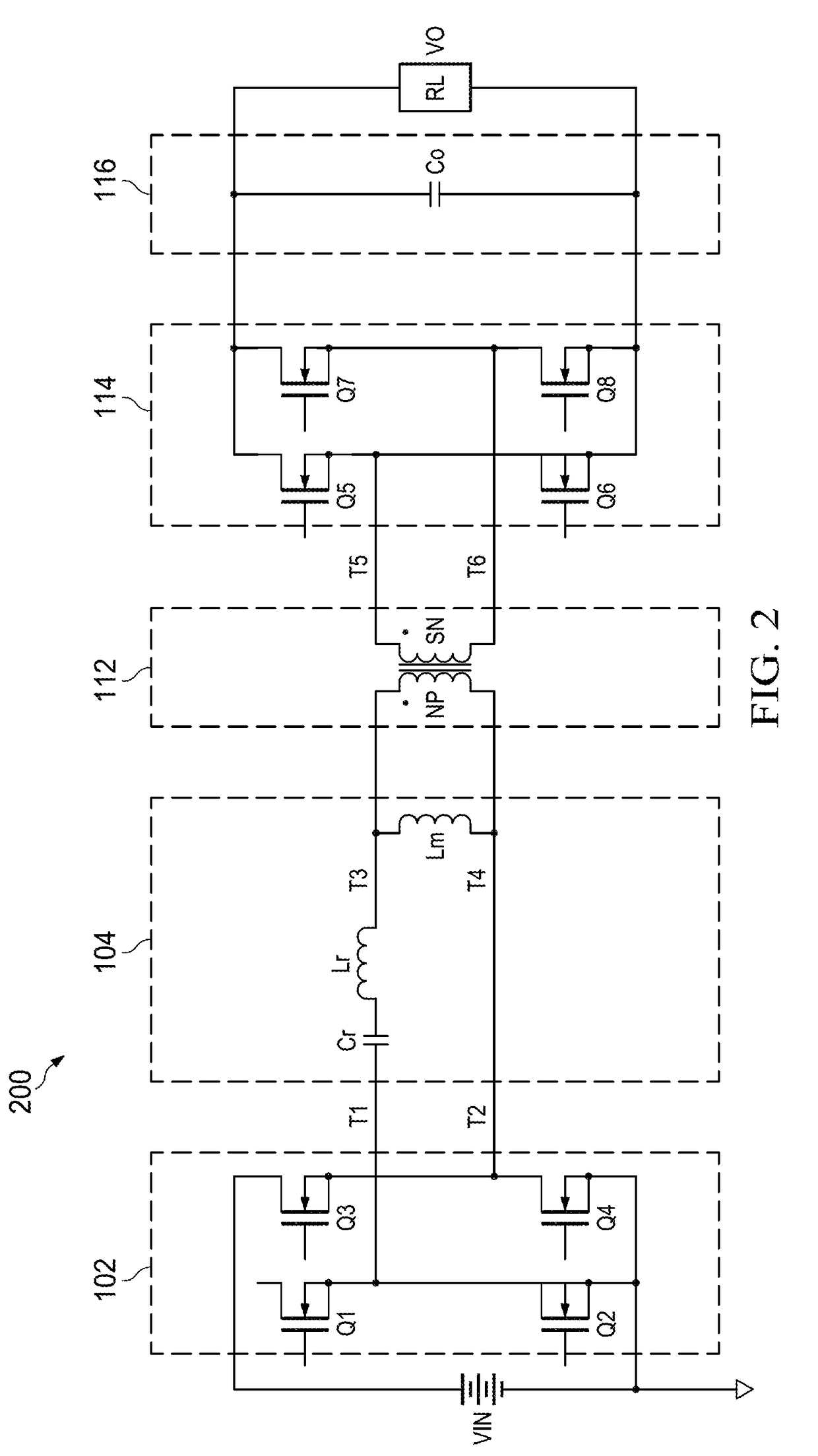 Resonant converters with an improved voltage regulation range